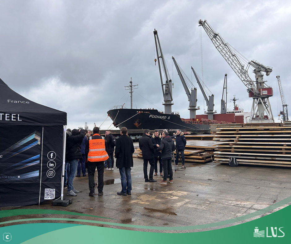 inauguration ligne port dunkerque